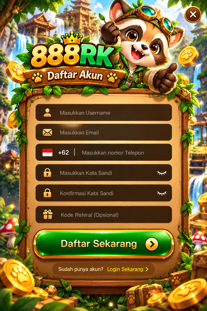 888RK Daftar petualangan rakun