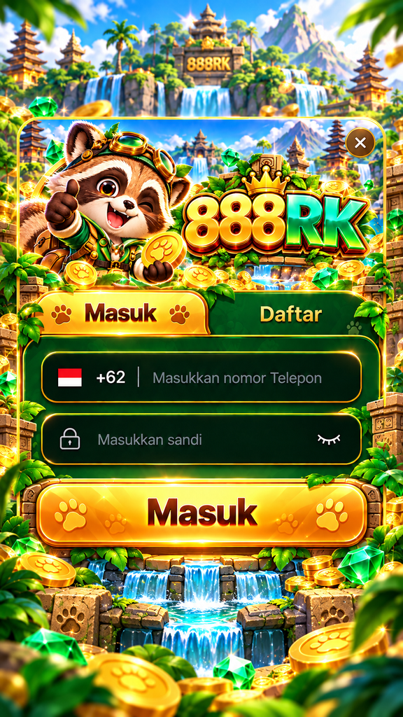 888RK Login petualangan rakun